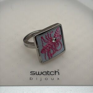 Swatch Bijoux ring - Flowercage -  size 5